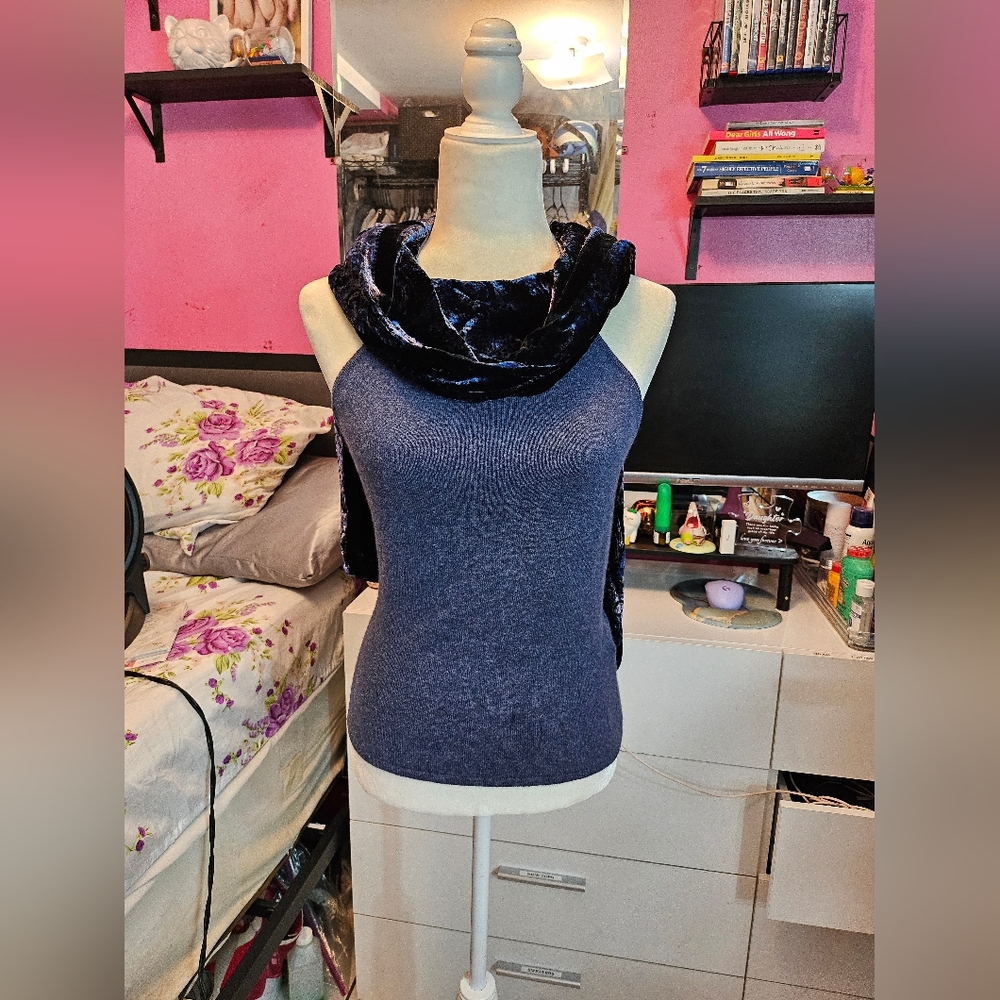 Ralph Lauren - Black Label - Halter Top w. Scarf